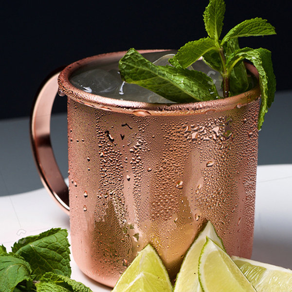 Twine Moscow Mule mugs, Stainless Steel Moscow Mule Cup, Cocktail