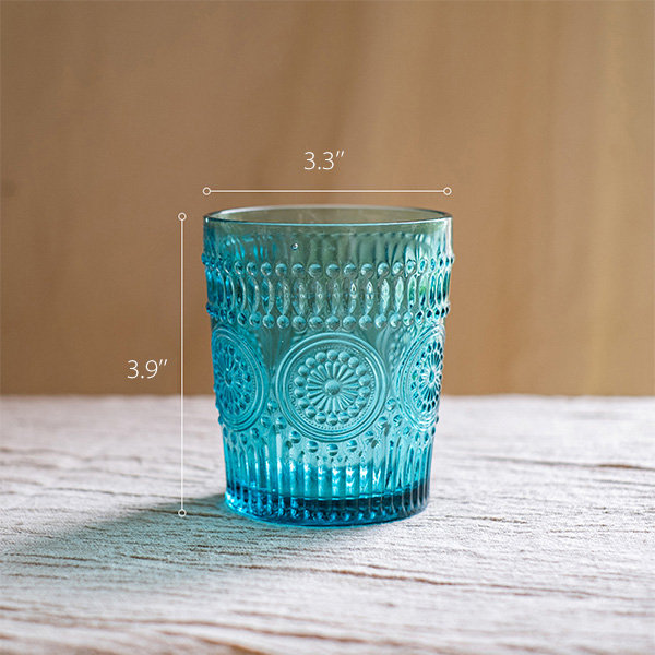 Glacier Inspired Drinking Glass - ApolloBox