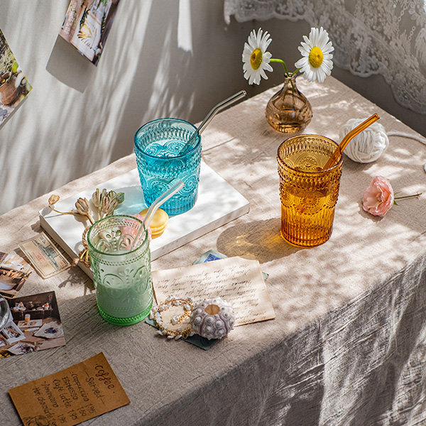 Glacier Inspired Drinking Glass from Apollo Box