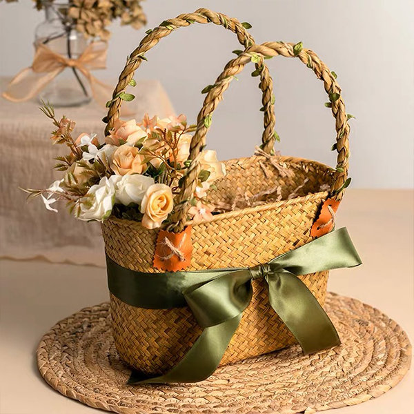 Vintage Inspired Woven Basket Set - ApolloBox