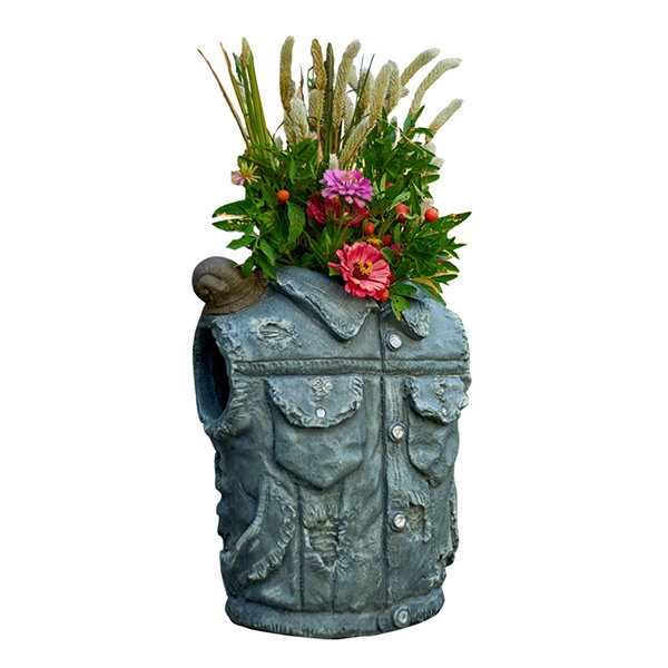 Rustic Denim Inspired Planter - ApolloBox