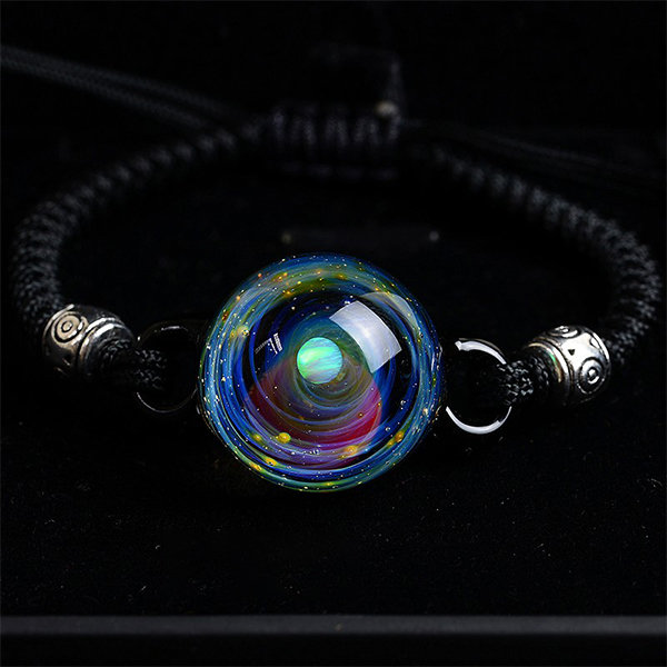 Cosmic Star Bracelet - Handmade Art