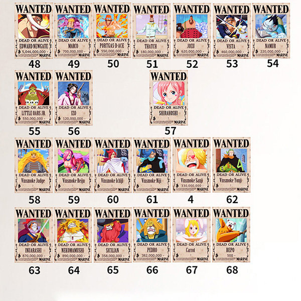 220 One piece wanted posters ideas  one piece, one piece bounties, one  piece (anime)