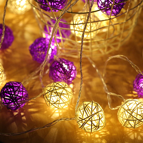Takraw Ball Inspired String Lights - ApolloBox