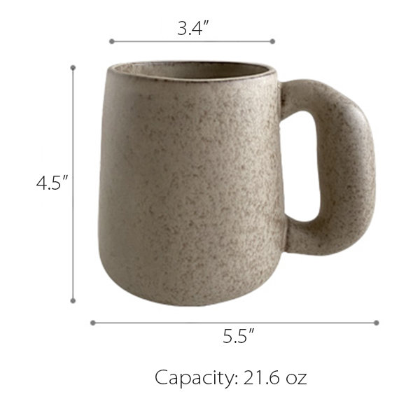 Minimalist Coffee Mug - Ephraim Pottery