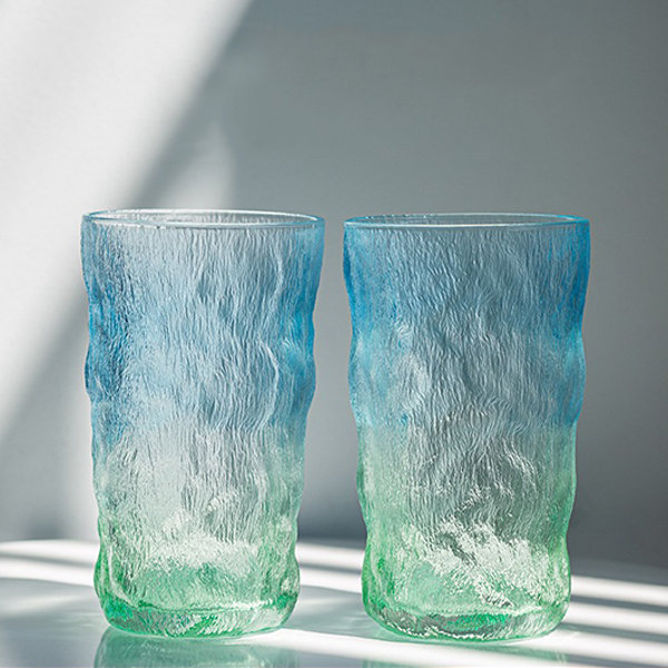 Glacier Inspired Drinking Glass - ApolloBox