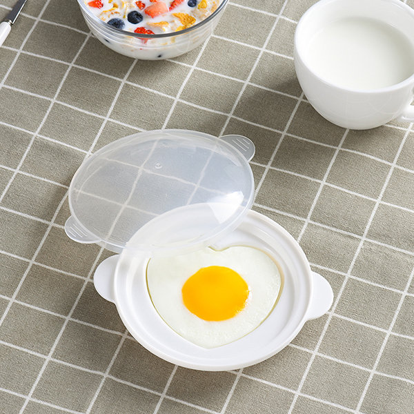 Heart Shaped Egg Mold - Microwave Safe