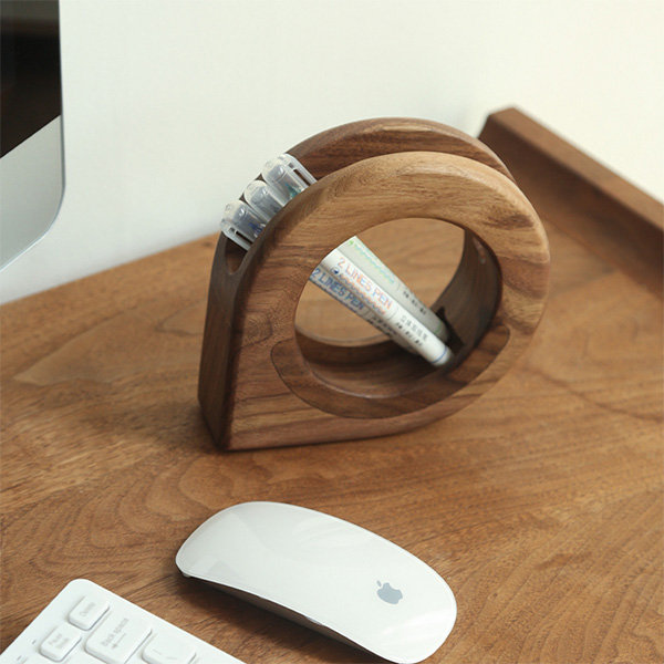 Solid Wood Pen Holder from Apollo Box