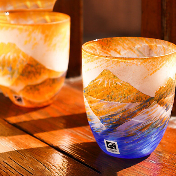 Glacier Inspired Drinking Glass - ApolloBox