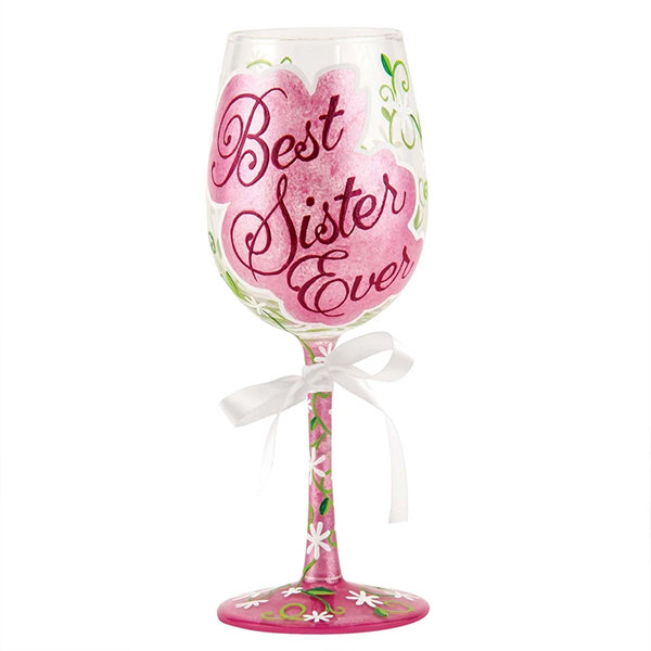 Colorful Wine Glass - Festive Cheer - 3 Styles from Apollo Box