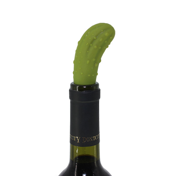 Silicone Pickle Wine Bottle Stopper - Anime Inspired from Apollo Box
