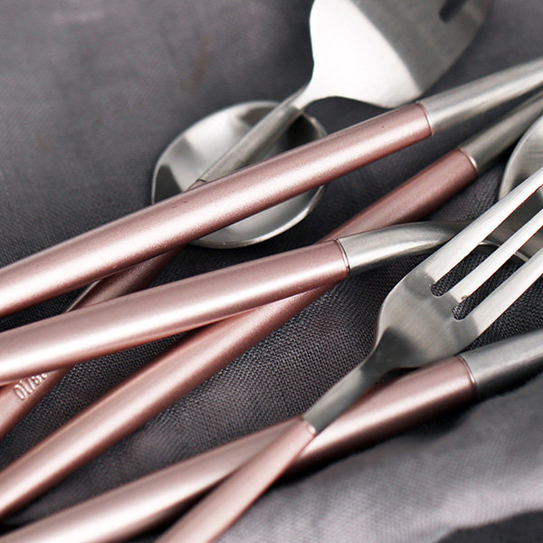 Modern Black Flatware from Apollo Box