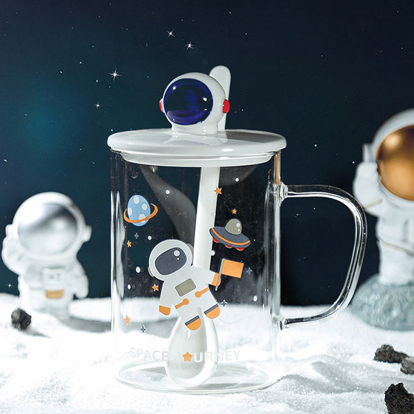 Tasse Dastronaute De Planète Spatiale, Boîte-cadeau De Tasse De