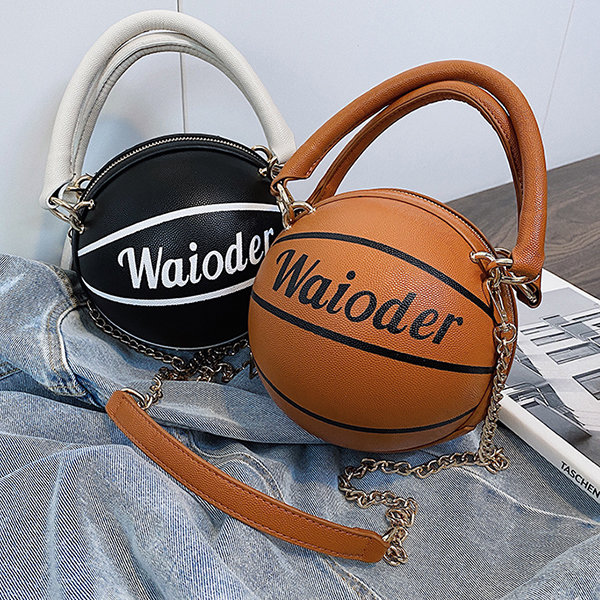 Buy Waioder Basketball Shaped Purse for Women Girls Tote Shoulder
