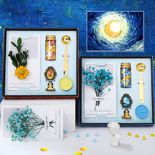 Van Gogh Inspired Wax Seal Set - ApolloBox