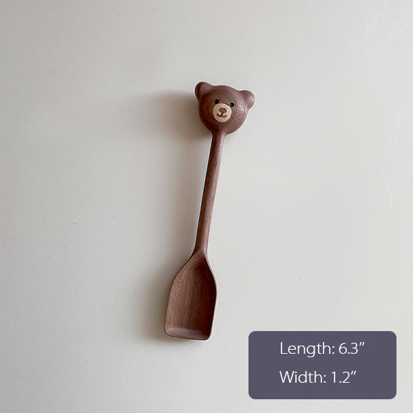 Walnut Wood Spatula and Fork