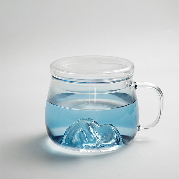 Blue Stained Glass Look Cup - 10.1oz Capacity from Apollo Box