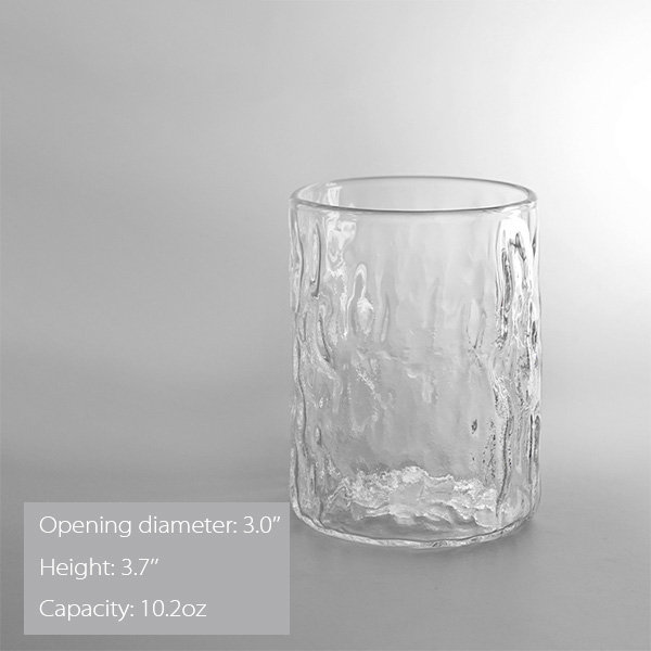 Textured Glass Mug - ApolloBox