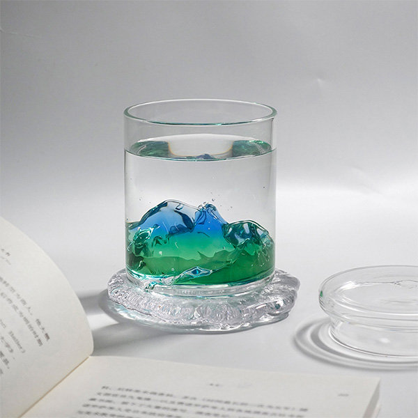 Thick Glass Drinking Cup - ApolloBox