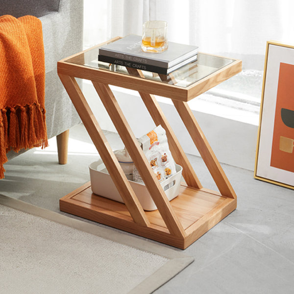Modern Bedside Table - Wood - Gray - White - 8 Colors from Apollo Box