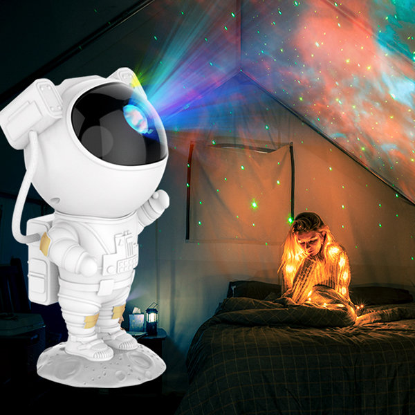 Astronaut Nebula Projector - ABS - Night Light - Gateway To The Wonders Of  Space - ApolloBox