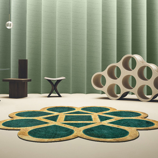 Green Rugs For Living Room Marble Carpet Nordic Rug 3D Round Carpets For Bed  Room Modern Floor Mat For Room Decoration Teenager - AliExpress