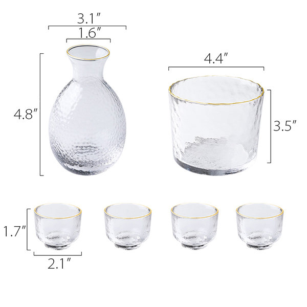 Plastic Glasses - Black Gold Rim Wine Glasses