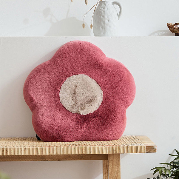 Flower Seat Cushion - Plush - 4 Patterns Available from Apollo Box