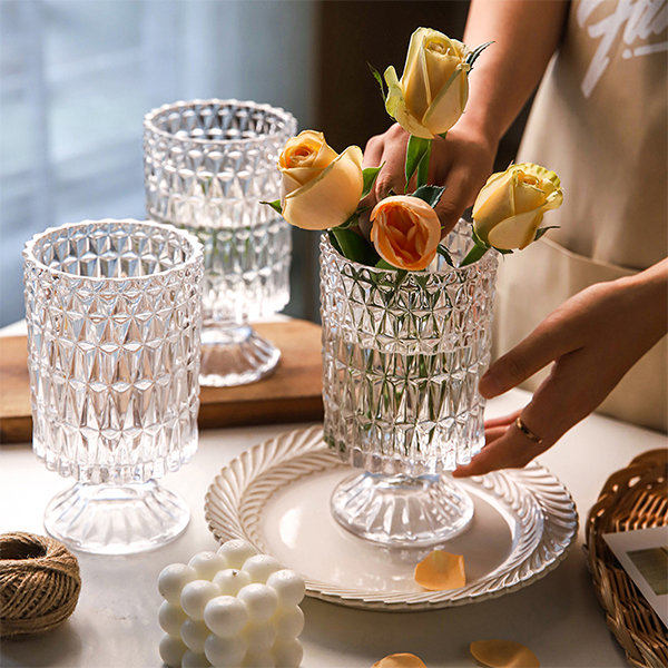 Textured Cup - Glassware - 4 Colors And 2 Sizes from Apollo Box