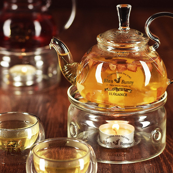 Retro Glass Teapot Set from Apollo Box