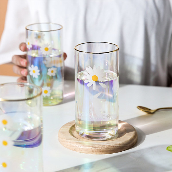 Daisy Glass Cup – Mindful Supply