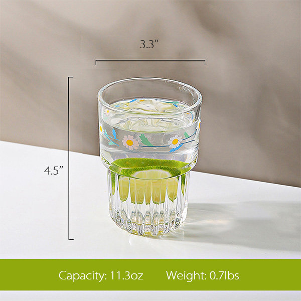 Daisy Drinking Glasses - ApolloBox