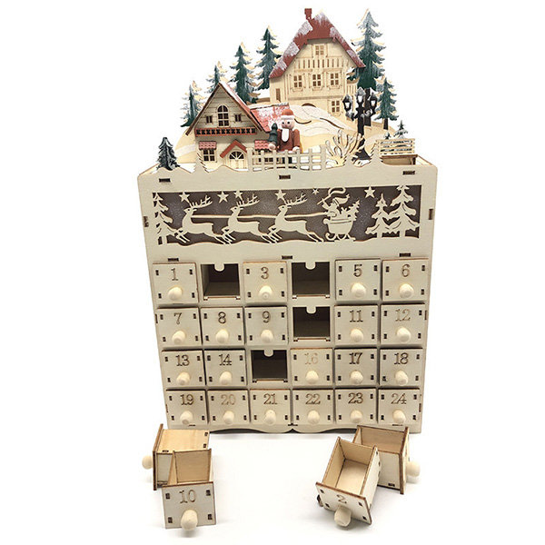 Log Cabin Inspired Christmas Decoration - ApolloBox