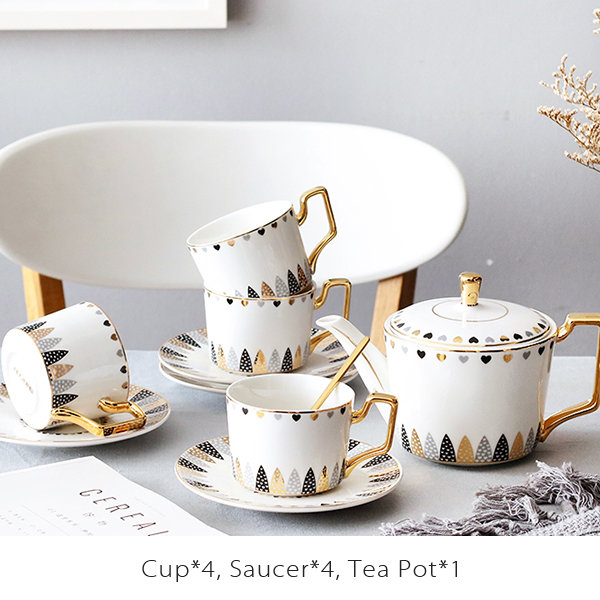 Ceramic Tea Brewing Pot Set - Elegant Ceramic Craftsmanship - Sophisticated  Brewing Ensemble from Apollo Box
