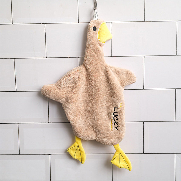 Duck Hand Towels Goose Kitchen Washcloth for Children Kids Cute