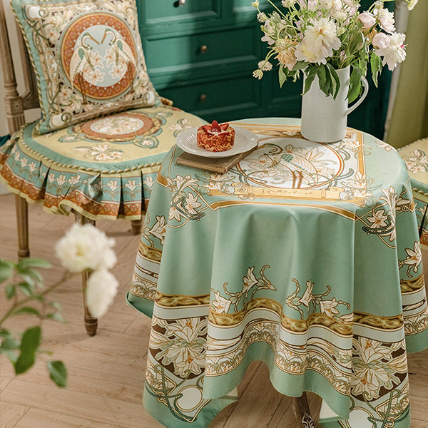 Beautiful Lily Inspired Tablecloth
