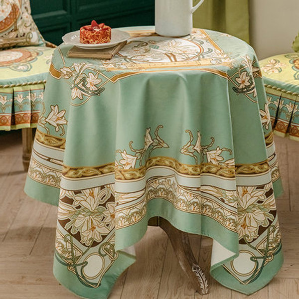 Beautiful Lily Inspired Tablecloth