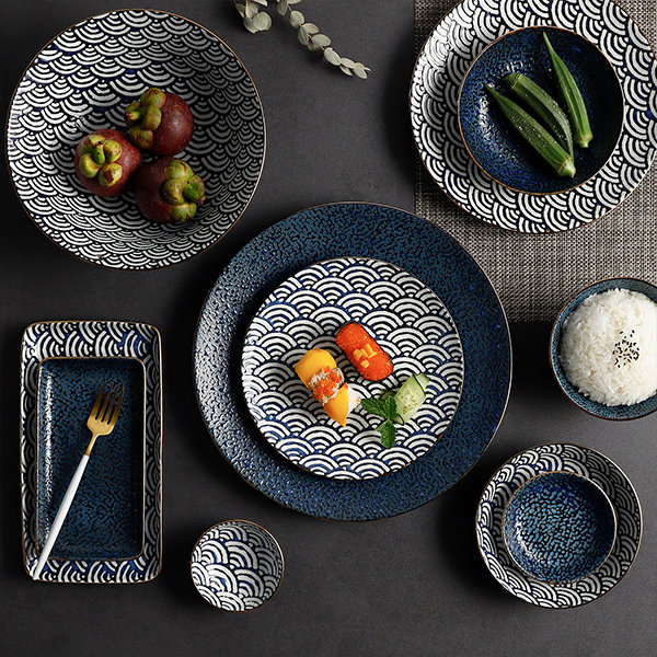 Japanese-Inspired Retro Ceramic Tableware - ApolloBox