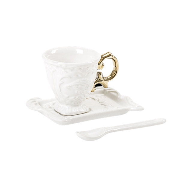 SELETTI Ceramic Coffee Set - ApolloBox