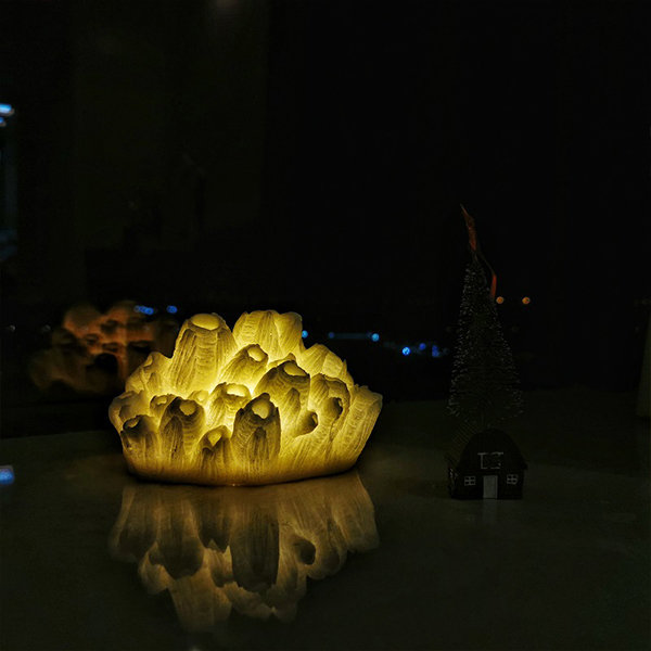 Sandstone Coral Inspired Night Light