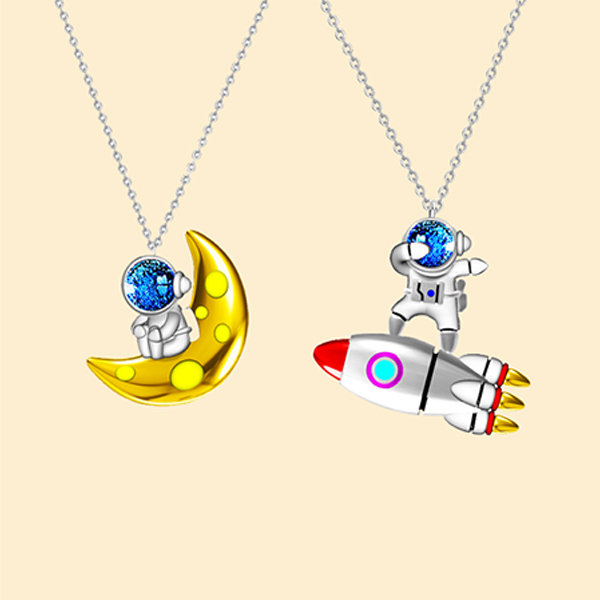 Is That The New Guys Astronaut Charm Necklace ??