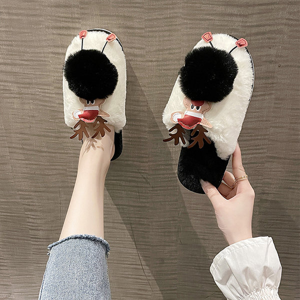 Warm Plush Slippers - ApolloBox