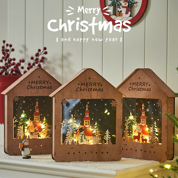 Christmas House Inspired Ornaments - ApolloBox