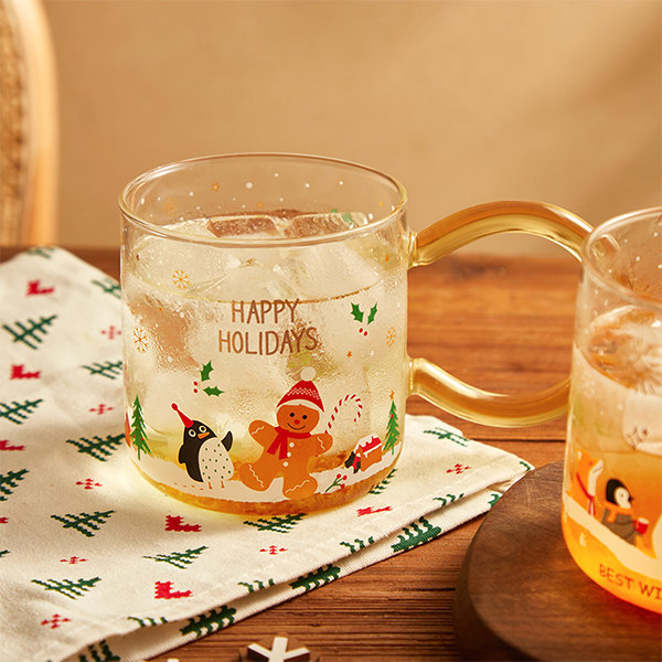 Cute Christmas Mug - Ceramic - Thickened Bottom Design - ApolloBox