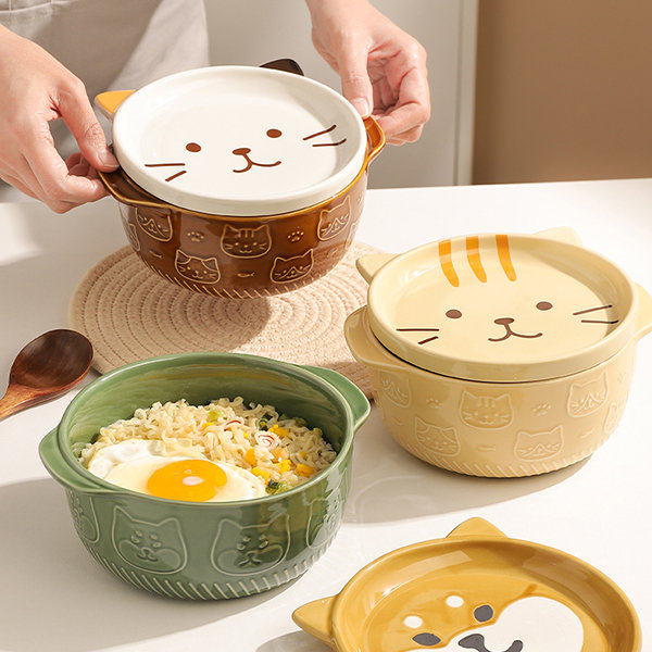 Ceramic Soup Bowl And Lid from Apollo Box