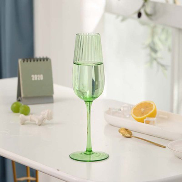 Modern Wine Glass - Champagne Flute - 6 Size Options - ApolloBox