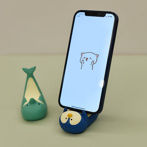 Wooden Smartphone Cell Phone Holder Cute Desktop Stand Holder Support Holder  Cradle For Phones