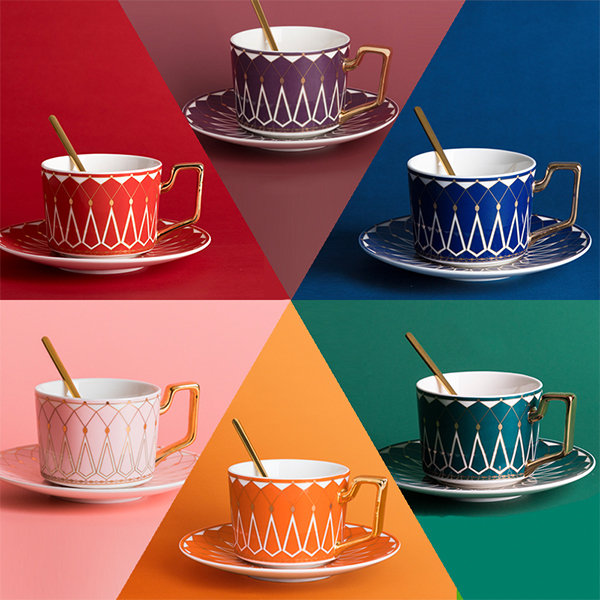 European Luxury Coffee Cup Set from Apollo Box