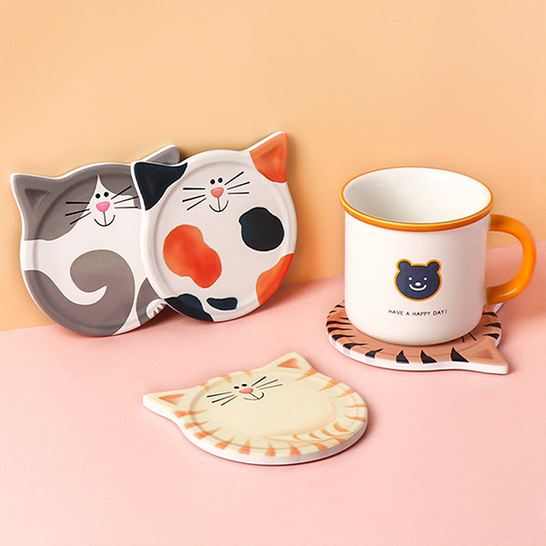 Cute Cat Coasters – CatCo