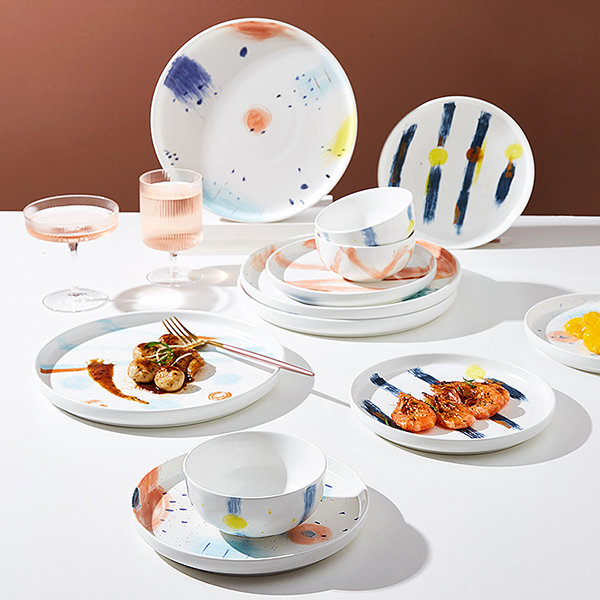 Corelle signature terrazzo 16pc deals dinnerware set